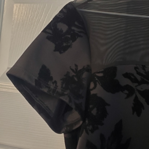 Faith and Joy Black Floral Shirt - Picture 4 of 5